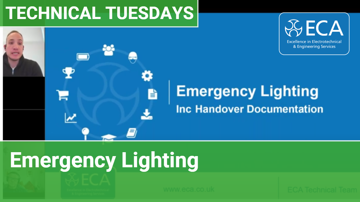ECA Technical Tuesdays | Emergency Lighting