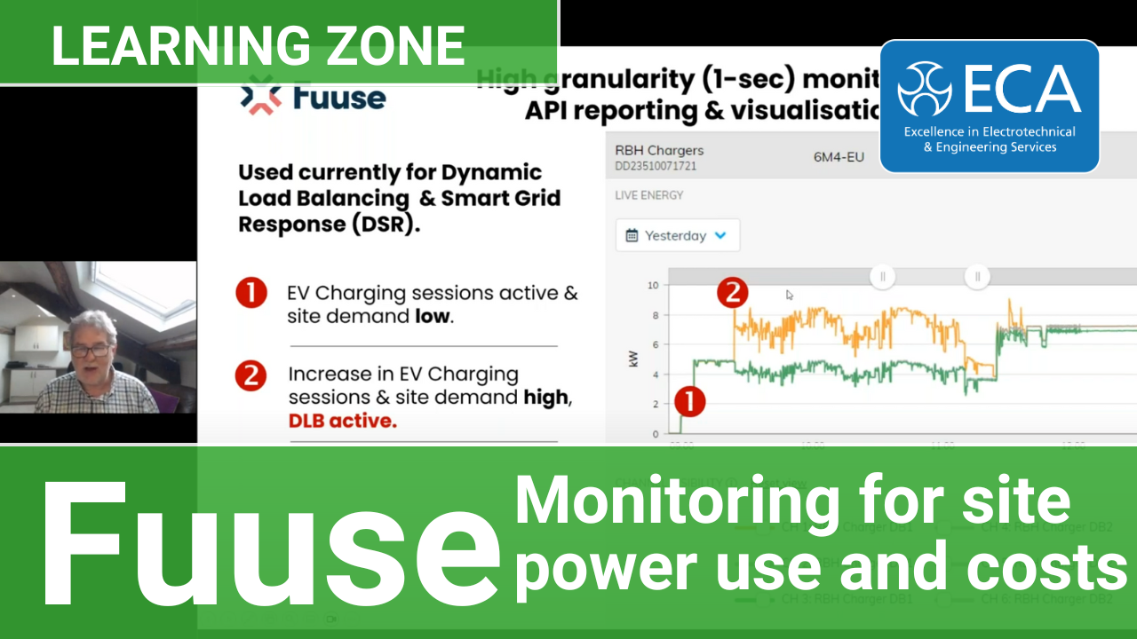 ECA Learning Zone | How Monitoring Can Transform Site Power Use And Costs, with Fuuse