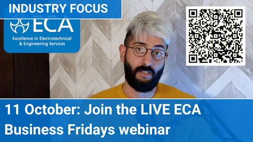 11 October: Join the LIVE ECA Business Fridays webinar!