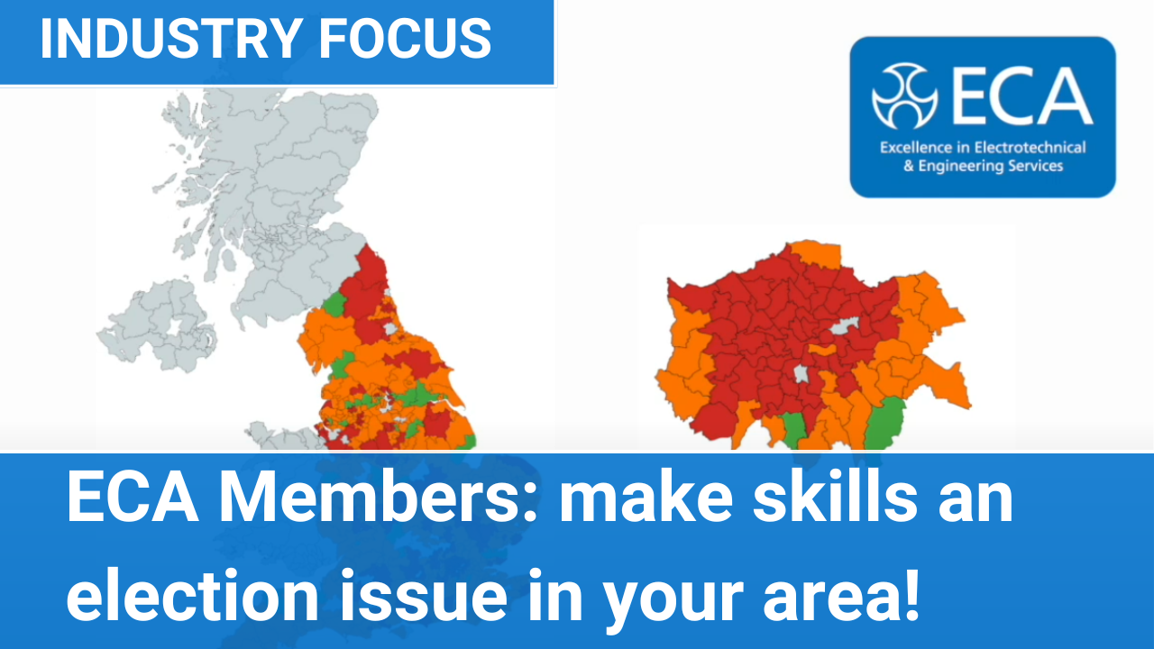 Make electrical skills an election issue in your area!