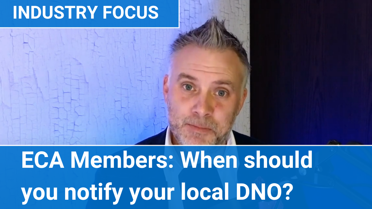 When do you need to notify the DNO?