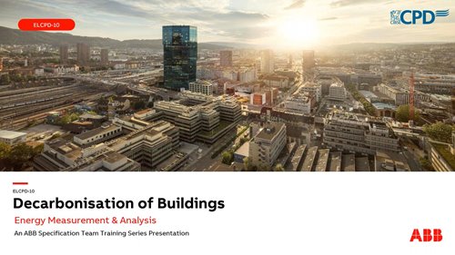 Webinar replay: Decarbonising buildings with ABB