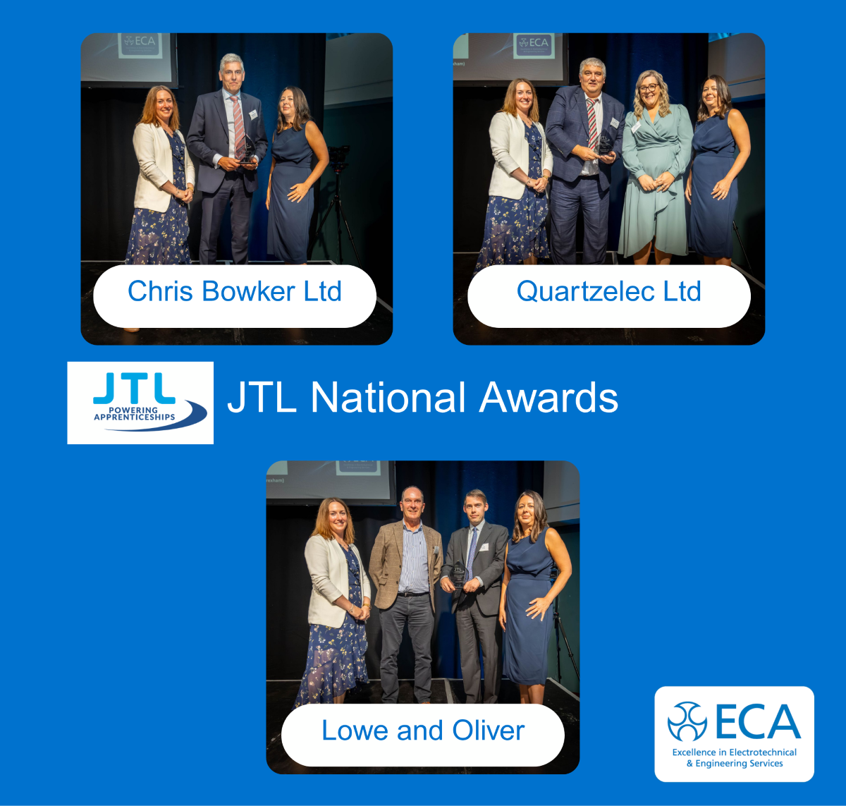 ECA Members win JTL national awards