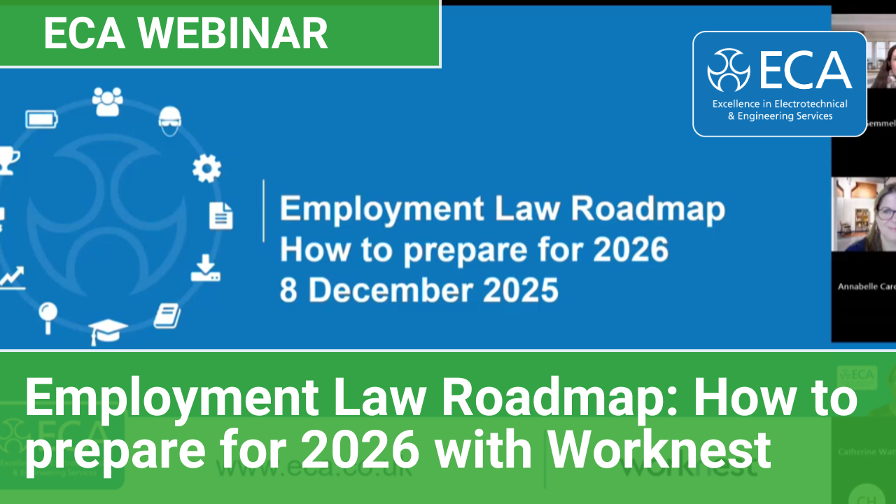 Employment Law Roadmap: How to prepare for 2026 with Worknest | ECA Business Webinar