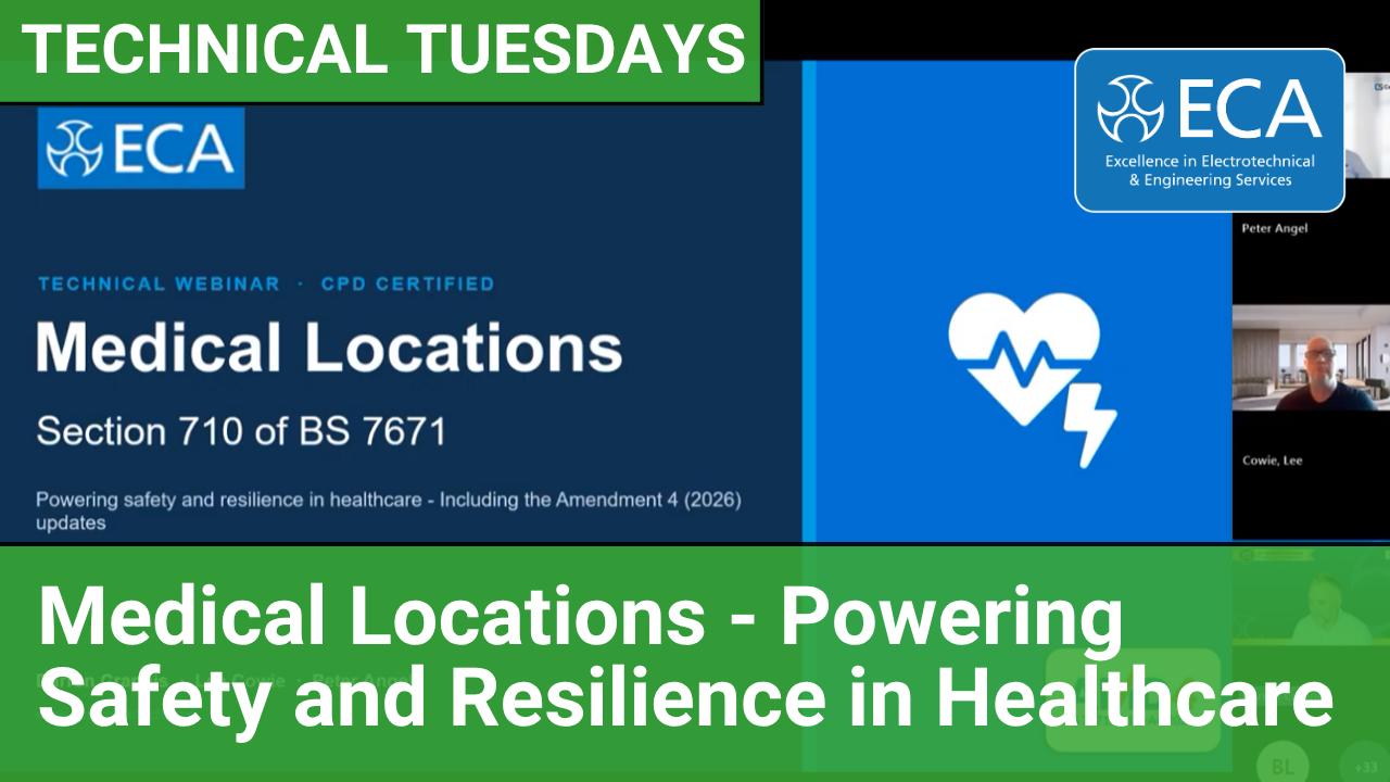 Technical Tuesdays Webinar: Medical Locations - Powering Safety and Resilience in Healthcare