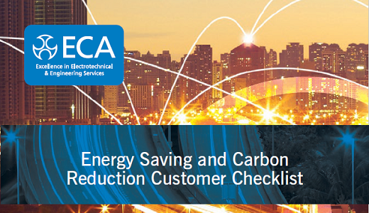 Energy saving and carbon reduction customer checklist